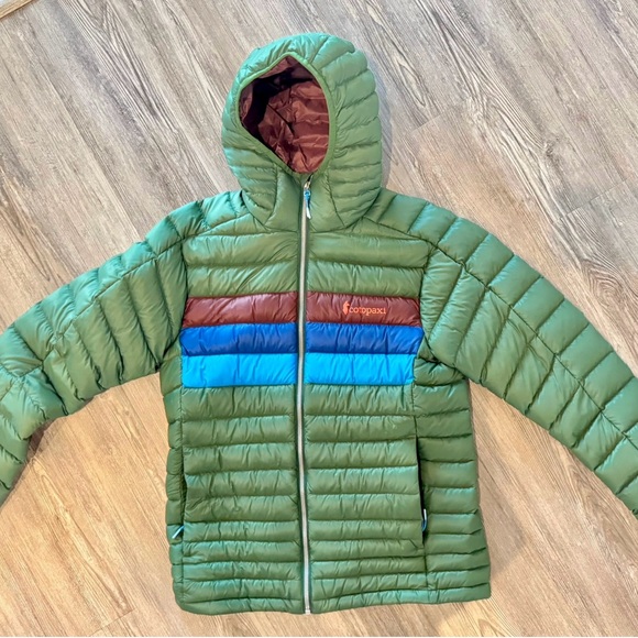 Cotopaxi Fuego Down Hooded Jacket - Picture 1 of 5